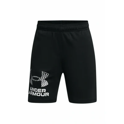 Abbildung von Under Armour Shorts UA TECH LOGO kurze Sporthose für Kinder, Größe: 158 170, Black (001)