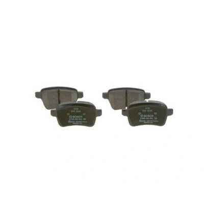 Abbildung von BOSCH 0 986 494 802 Bremsbelagsatz Low Metallic mit akustischer Verschleißwarnung Anti Quietsch Blech FIAT: Tipo Limousine, Schrägheck