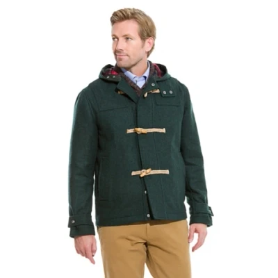 Abbildung von Cortefiel Jacke mit Kapuze dunkelgrün M