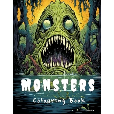 Abbildung von Monsters Colouring Book: Nightmare Monster Book for Kids aged 8 12 (Monstrously Good Books Kids)