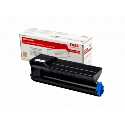 Abbildung von Oki 43979216 schwarz toner 12.000 seiten original