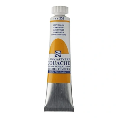 Abbildung von Ecoline Liquid Watercolour Bottle Deep Yellow 202