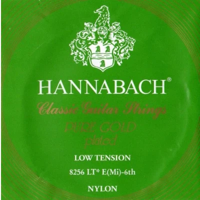 Abbildung von Hannabach Klassikgitarrensaiten Serie 825 Low Tension Spezialvergoldung E6w