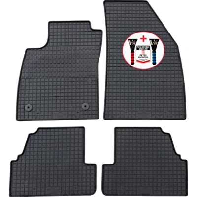Abbildung von PETEX Gummimatten Premium 4 TLG schwarz + Eiskratzer Auto Bild Test 52/2021