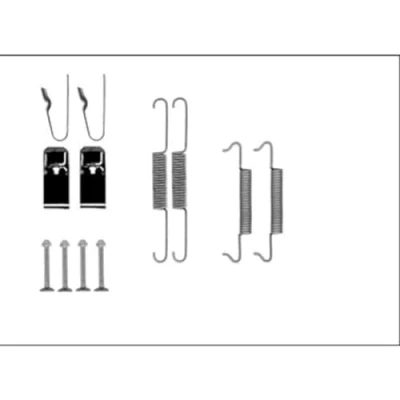 Abbildung von HELLA 8DZ 355 206 131 Zubehörsatz, Feststellbremsbacken JEEP: GRAND CHEROKEE 2