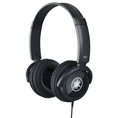 Abbildung von Yamaha HPH 100B Kopfhörer, schwarz Geschlossener On Ear Kopfhörer für einzigartigen Sound &amp; dynamischen Klang Ideal als Zubehör Keyboards und Digital Pianos