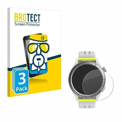 Abbildung von BROTECT Schutzglas für Huami Amazfit Cheetah (3 Stück) Schutzfolie Panzer Folie Glas [Extrem Kratzfest 9H, Anti Fingerprint, Ultra Transparent]