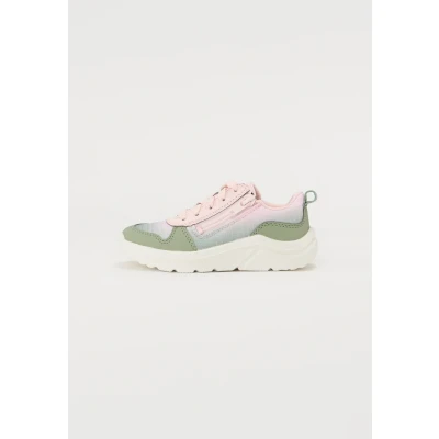 Abbildung von Superfit Kicks Sneaker low für Kinder, Größe: 30, Hellgrün/rosa Schuhe