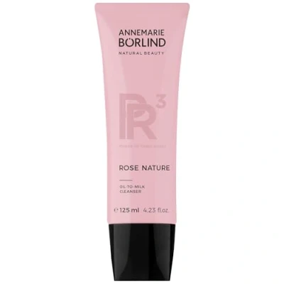 Abbildung von ANNEMARIE BÖRLIND ROSE NATURE SYSTEM Digital DE STRESS Oil to Milk Cleanser (125 ml) Löst Verunreinigungen, Gegen Frühzeitige und Stressbedingte Hautalterung, Vegan