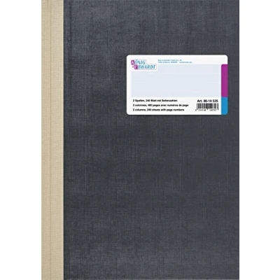 Abbildung von König &amp; Ebhardt und 8614525 Geschäftsbuch / Spaltenbuch (A4 mit festem Kopf 2 Spalten, 32 Zeilen, 80g/m², 240 Blatt Fadenheftung Seitenzahl)