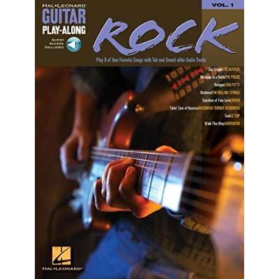 Abbildung von Guitar Play Along Volume 1 Rock: along, CD, Grifftabelle für Gitarre: 8 of Your Favourite Songs with Tab and Sound alike CD Tracks. ... &amp; TAB) (Guitar 1, Band 1)