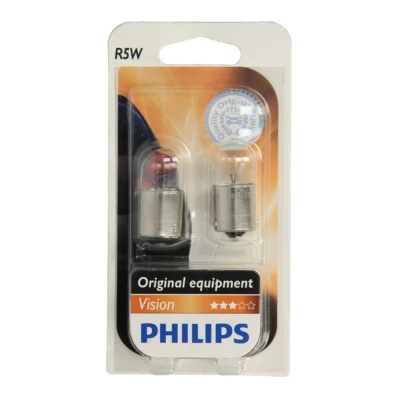 Abbildung von PHILIPS 12821B2 Glühlampe, Blinkleuchte 12 5 R5W, Kugellampe VOLKSWAGEN: Polo III Schrägheck, MERCEDES BENZ: Sprinter 3 T Bus, BMW: 7