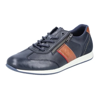 Abbildung von Rieker Sneaker, mit Reißverschluss, Freizeitschuh, Halbschuh, Schnürschuh
