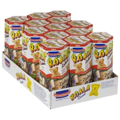 Abbildung von KuchenMeister Koala Kekse mit Kakao Creme Füllung 75 g im 13er Pack Knusprige gefüllt leckerer für ultimativen Nasch Spaß (13 x g)