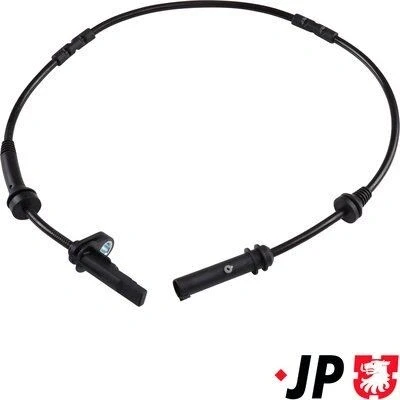 Abbildung von JP GROUP 1497105800 ABS Sensor Hinterachse links, rechts aktiver 600 schwarz BMW: X4, X3