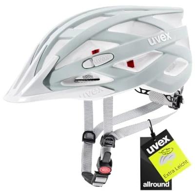 Abbildung von uvex i vo cc Leichter Allround Helm für Damen und Herren individuelle Größenanpassung erweiterbar mit LED Licht Papyrus matt 56 60 cm