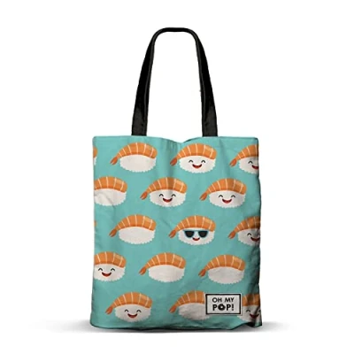 Abbildung von Oh My Pop! Nigiri FAN Shopping Einkaufstasche, Türkis
