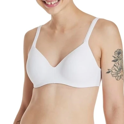 Abbildung von Hanes Womens Ultimate ComfortBlend T Shirt Wirefree Bra (HU03) White MICR 38C