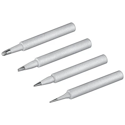 Abbildung von Goobay 51073 Lötspitze Set für Lötstation EP5 &amp; EP6 / Lötkolben Spitzen 4er Ersatz Lötspitzen Soldering Tips zum Löten Station Zubehör 4 Stück