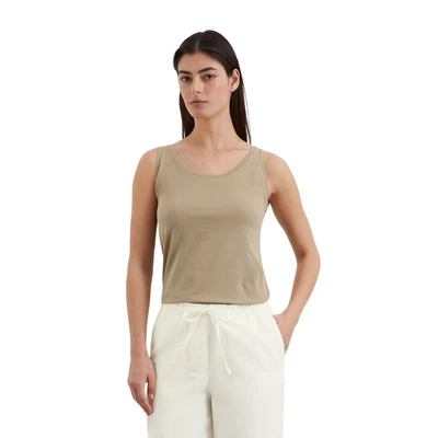 Abbildung von Marc O&#039;Polo TANK Regular Stretchigem Top, Damen, Größe: Large, Summer sand