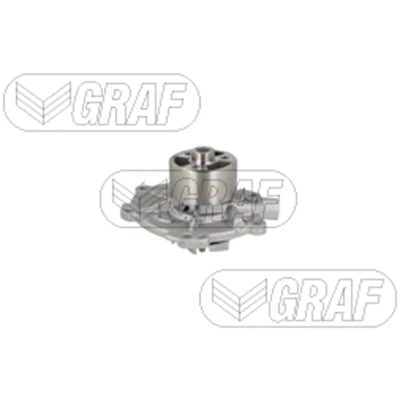 Abbildung von GRAF PA1504 8 Wasserpumpe mit Dichtung nicht schaltbare 65 für Keilrippenriementrieb LAND ROVER: Discovery Sport, Range Rover Sport