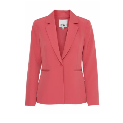 Abbildung von ICHI Ihlexi Blazer, Damen, Größe: 42, Holly berry