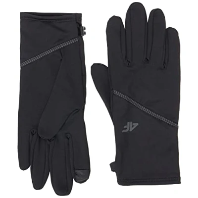 Abbildung von 4F Unisex Gloves REU009 Jeans, DEEP Black, XS