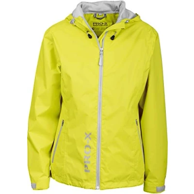 Abbildung von PRO X ELEMENTS Regenjacke LADY FLASH integrierte Packtasche