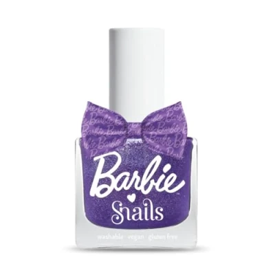 Abbildung von Snails 510449 Kinder Nagellack Barbie Dream Big, auf Wasserbasis, abwaschbar, unbedenklich, vegan, 10,5 ml