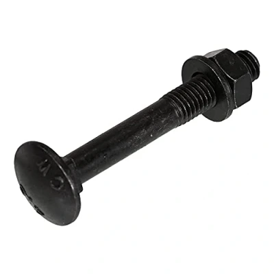 Abbildung von Schlossschraube + Mutter Unterlegscheibe M6 x 40mm