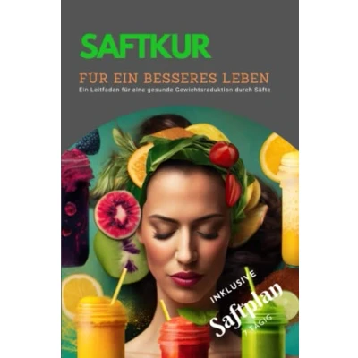 Abbildung von Saftkur für Ein besseres Leben: Leitfaden eine gesunde Gewichtsreduktion durch Säfte