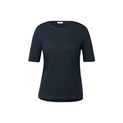 Abbildung von Cecil Tshirt basic, Damen, Größe: XXL, Blau