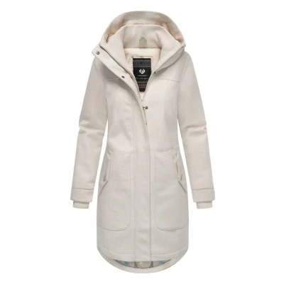 Abbildung von Ragwear Jannisa Wintermantel, Damen, Größe: XS, Ecru