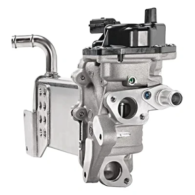 Abbildung von VALEO ORIGINAL PART 700439 AGR Modul mit Kühler, Dichtungen Ventil, ohne Unterdruck Bypass, Schelle