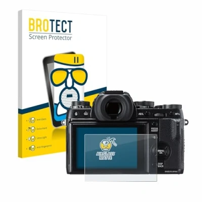 Abbildung von BROTECT Entspiegelungs Schutzglas für Fujifilm X T1 Schutz Folie Panzerfolie Glas Matt [Extrem Kratzfest 9H, Anti Reflex, Fingerprint]