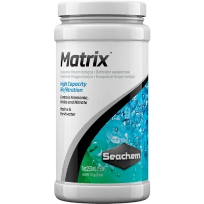 Abbildung von Seachem Matrix Bio Media, Silber, 250 ml