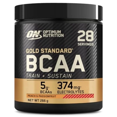 Abbildung von Gold Standard BCAA Pfirsich Passionsfrucht 28 Portionen (266 Gramm)