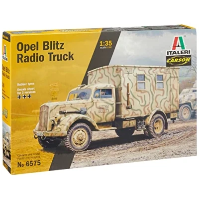 Abbildung von Italeri Plastikmodell Opel Blitz Radio Truck