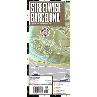 Abbildung von Streetwise Barcelona Map: City Center Street Map of Barcelona, Spain (Michelin Maps)