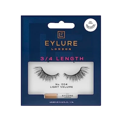 Abbildung von Eylure 3/4 Länge Kunstwimpern Nr. 004, 3 teiliges Set, teilig