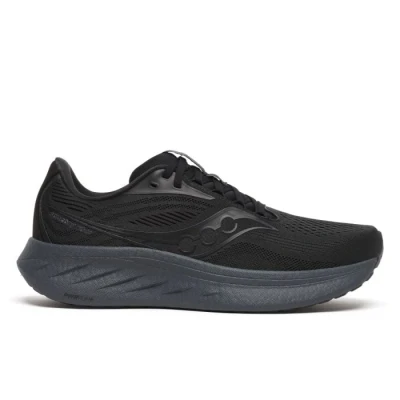 Abbildung von Saucony Ride 18 Herren Sneaker, Black/Shadow, 49 EU