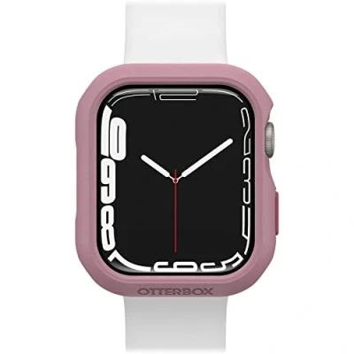 Abbildung von OtterBox All Day Bumper für Apple Watch Series 9/8/7 45mm, stoßfeste, sturzsichere, schlanke Schutzhülle Watch, schützt den Display und die Kanten, Mauve