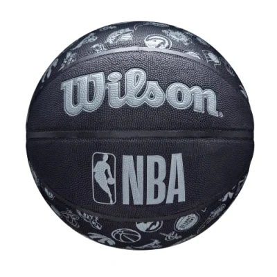 Abbildung von Wilson Basketball NBA ALL TEAM, Outdoor, Gummi, Größe: 7, Schwarz
