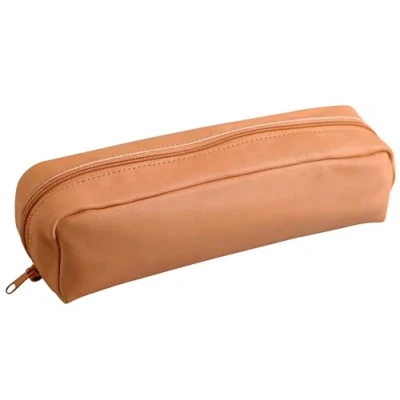 Abbildung von Clairefontaine 8300C Schlampermäppchen (aus echtem Leder, 22 x 5 3cm) 1 Stück natur