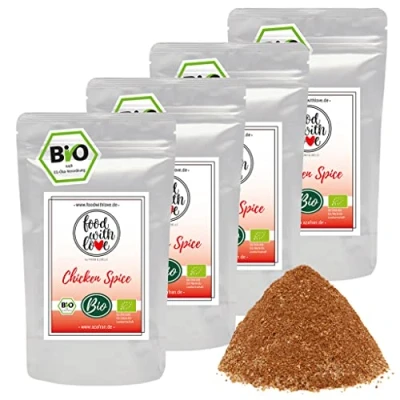 Abbildung von FWL BIO Chicken Spice Rub by Food with Love Gewürzzubereitung mit Knoblauch Zitrone 1kg