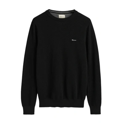 Abbildung von GANT C NECK Strickpullover, Herren, Größe: 3XL, Black