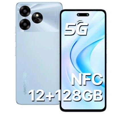 Abbildung von UMIDIGI G6 5G Handy Ohne Vertrag 2024, 6GB+128GB/TF 1TB, Android 13 Smartphone Vertrag, 6.57&quot; 90Hz HD+, 50MP Kamera 5000mAh, Dimensity 6100+ Simlockfreie Handys, Fingerprint/Face ID/GPS,NFC