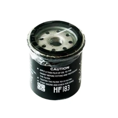 Abbildung von Ölfilter HF183 für APRILIA SR Scarabeo GILERA DNA Nexus Runner VX VXR, PIAGGIO Ape 200 Beverly Fly Hexagon GTX Liberty MP3 X10 X7 X8 X9 Zip II, VESPA ET4 GTS GT LX LXV Primavera Sprint 125 150 300