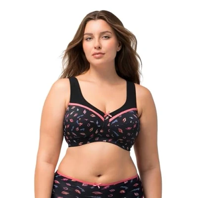 Abbildung von Ulla Popken Bustier, Damen, Größe: 100C, Schwarz