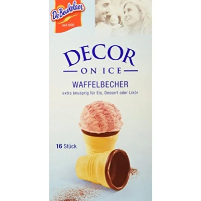 Abbildung von DeBeukelaer Decor On Ice Waffelbecher, 12er Pack (12 x 60 g)